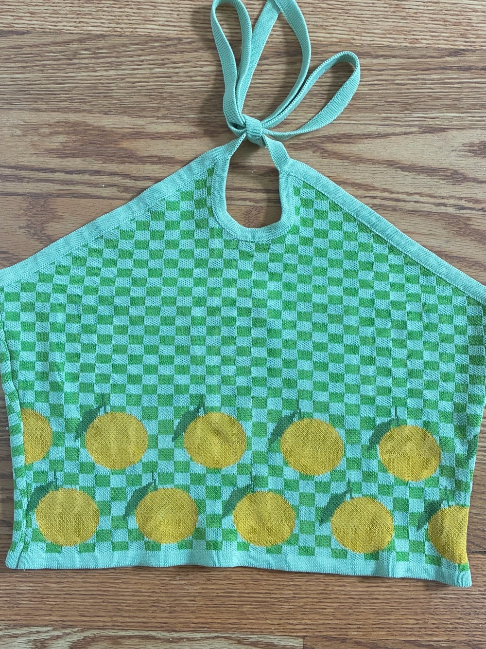 Lemons Halter Sweater